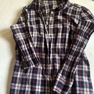 Jcrew plaid long sleeve shirt